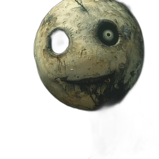 mask, face, creature, staff transparent PNG cut-out