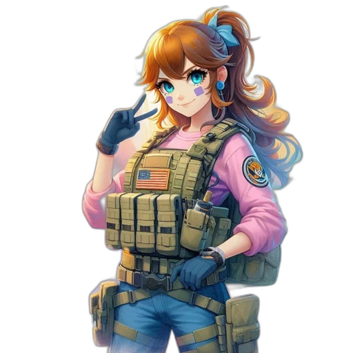 weapon, jacket, staff, animal transparent PNG cut-out