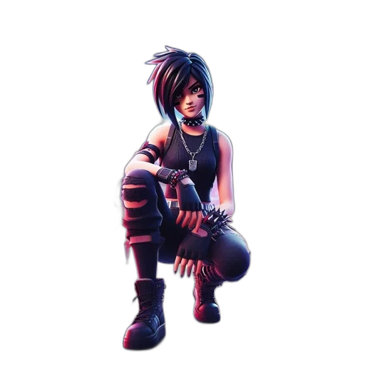 weapon, face, jacket, sword transparent PNG cut-out