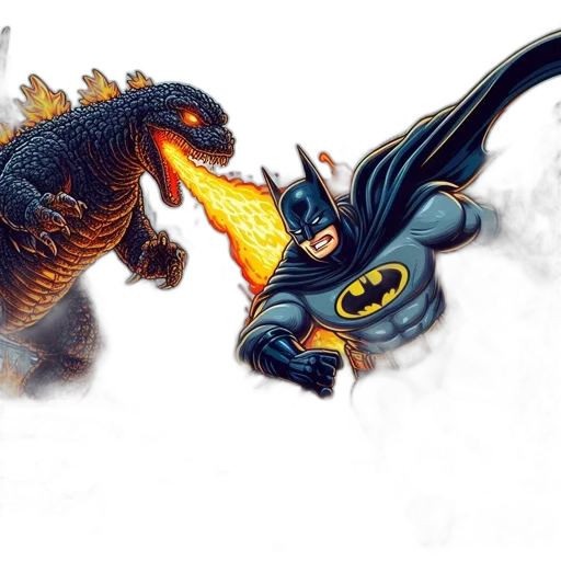 dragon, comic book art, concept art, fantasy art transparent PNG cut-out