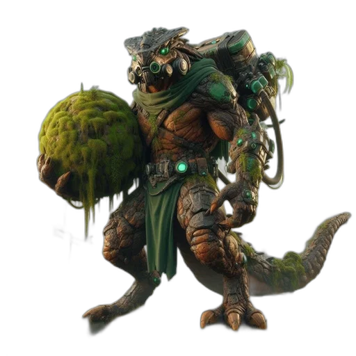 creature, dragon, staff, concept art transparent PNG cut-out