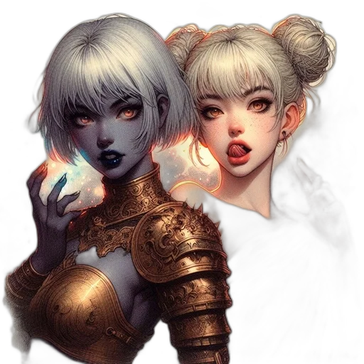 mask, fantasy art, concept art, comic book art transparent PNG cut-out