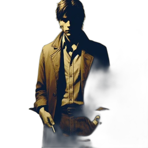 jacket, photorealistic, comic book art, concept art transparent PNG cut-out