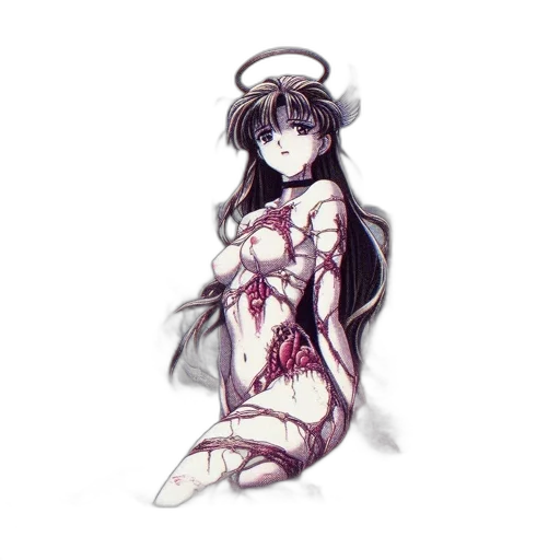 dress, robot, sword, weapon transparent PNG cut-out