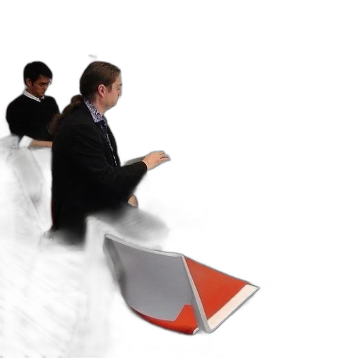 staff, furniture, umbrella, 3d render transparent PNG cut-out