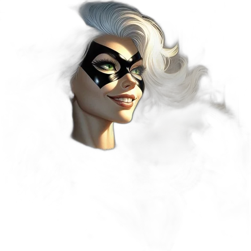 mask, face, comic book art, concept art transparent PNG cut-out