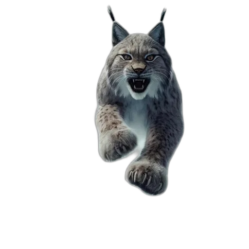 animal, creature, staff, photorealistic transparent PNG cut-out