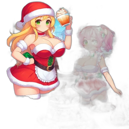 concept art, pixel art, 3d render, anime transparent PNG cut-out
