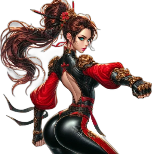 staff, hair, fantasy art, concept art transparent PNG cut-out