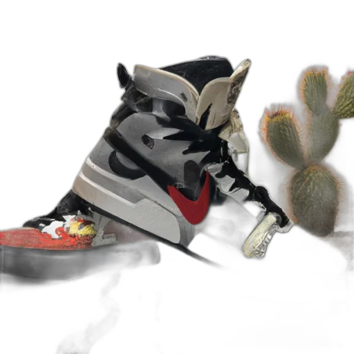 shoes, weapon, jacket, hat transparent PNG cut-out