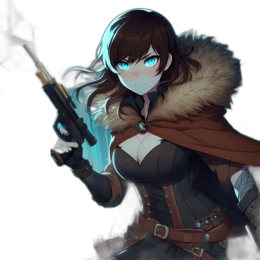 weapon, jacket, staff, sword transparent PNG cut-out