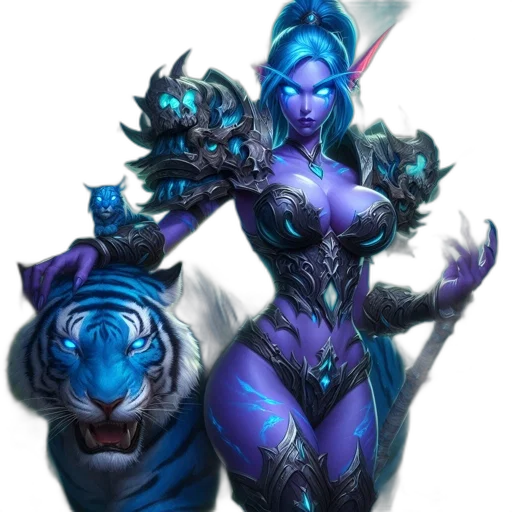 fantasy art, concept art, comic book art, pixel art transparent PNG cut-out