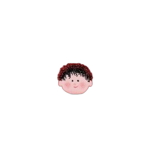 hat, hair, face, creature transparent PNG cut-out