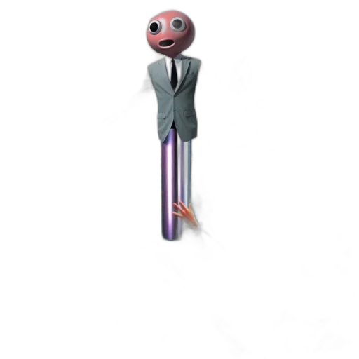 staff, robot, creature, animal transparent PNG cut-out