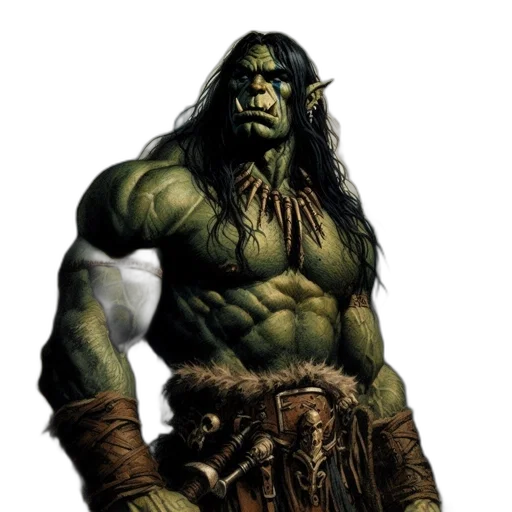 comic book art, concept art, fantasy art, photorealistic transparent PNG cut-out