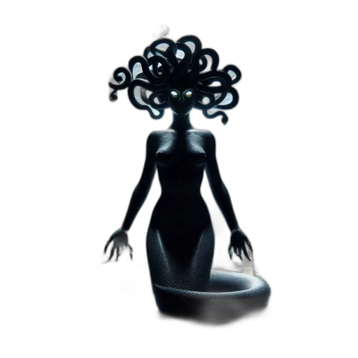 dress, crown, hair, creature transparent PNG cut-out