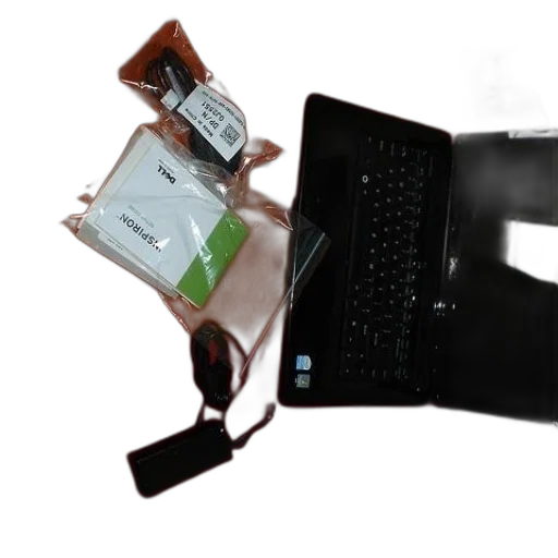 staff, furniture, 3d render, laptop transparent PNG cut-out