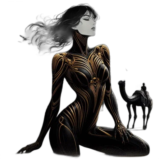 creature, animal, comic book art, concept art transparent PNG cut-out