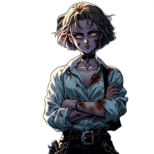 staff, face, mask, jacket transparent PNG cut-out