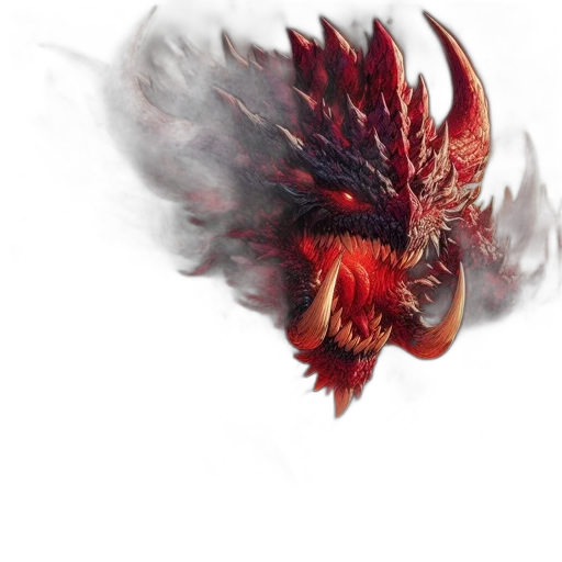dragon, mask, creature, animal transparent PNG cut-out