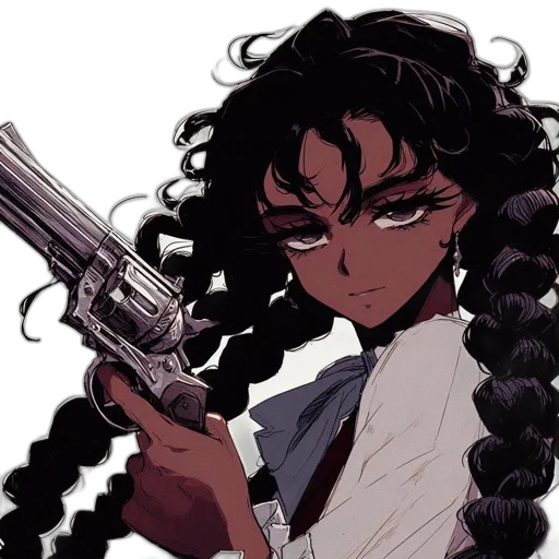 weapon, staff, anime, comic book art transparent PNG cut-out