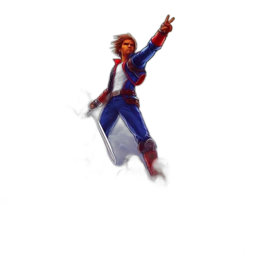 jacket, comic book art, concept art, pixel art transparent PNG cut-out