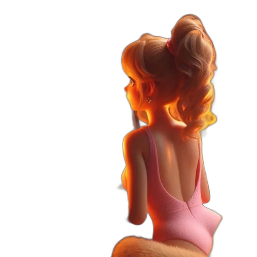 dress, crown, hair, concept art transparent PNG cut-out
