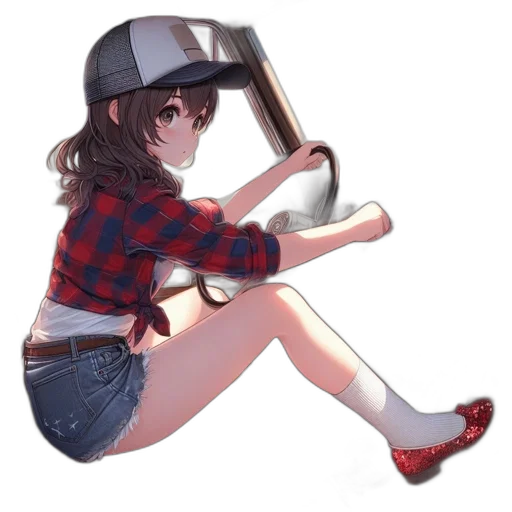 hat, weapon, robot, sword transparent PNG cut-out