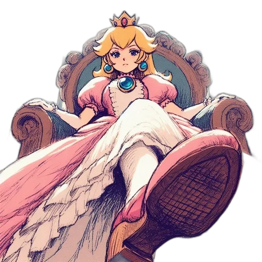 crown, dress, animal, dragon transparent PNG cut-out