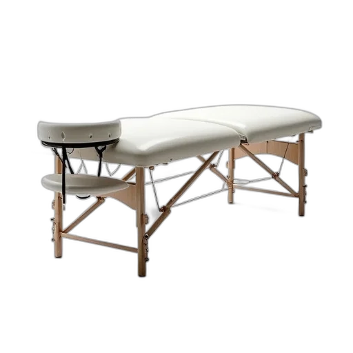 furniture, 3d render, massage, table transparent PNG cut-out