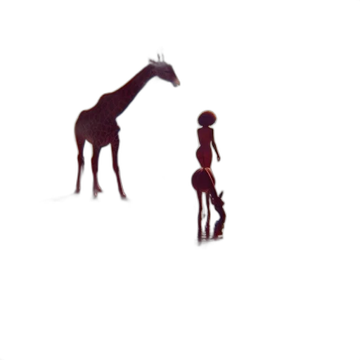 animal, hat, creature, staff transparent PNG cut-out