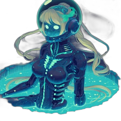 mask, robot, creature, jacket transparent PNG cut-out