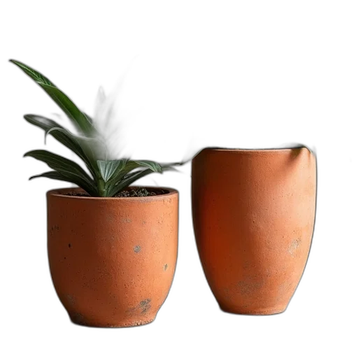 crown, 3d render, photorealistic, terracotta transparent PNG cut-out