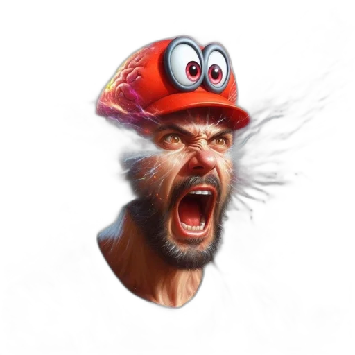 hat, creature, face, mask transparent PNG cut-out