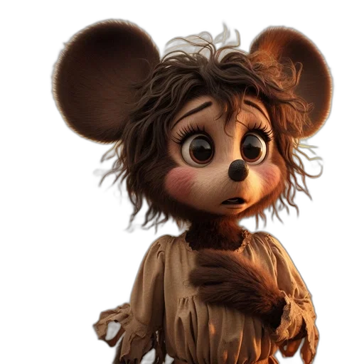 animal, creature, face, staff transparent PNG cut-out