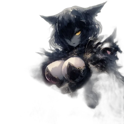 weapon, dragon, mask, staff transparent PNG cut-out
