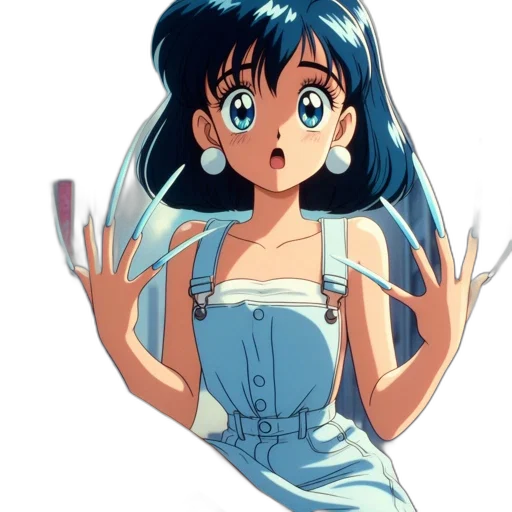 dress, face, weapon, staff transparent PNG cut-out