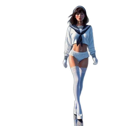 jacket, robot, dress, 3d render transparent PNG cut-out