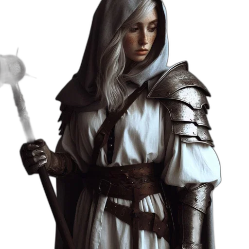 sword, staff, weapon, fantasy art transparent PNG cut-out