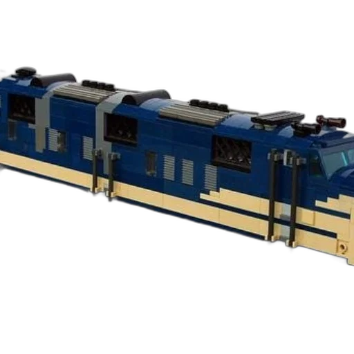 3d render, concept art, lego, train transparent PNG cut-out
