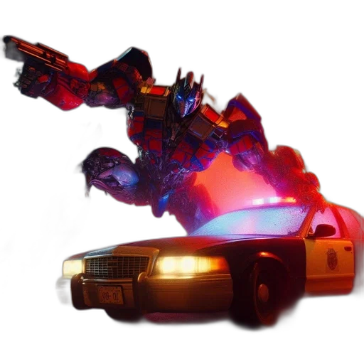 robot, car, weapon, concept art transparent PNG cut-out