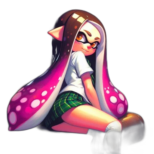 dress, jacket, weapon, staff transparent PNG cut-out