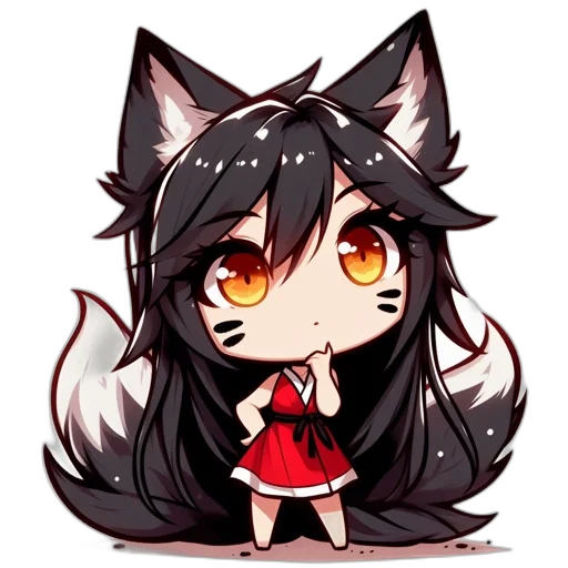 staff, animal, creature, anime transparent PNG cut-out