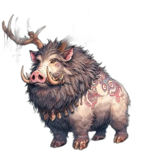 animal, creature, concept art, fantasy art transparent PNG cut-out