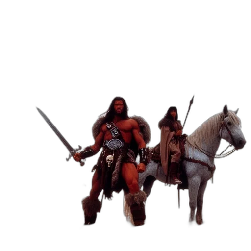 sword, weapon, animal, staff transparent PNG cut-out