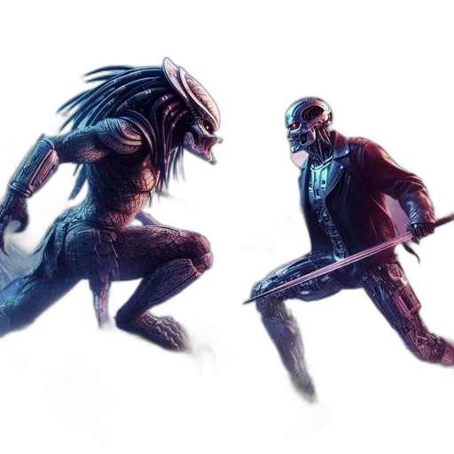concept art, comic book art, fantasy art, 3d render transparent PNG cut-out