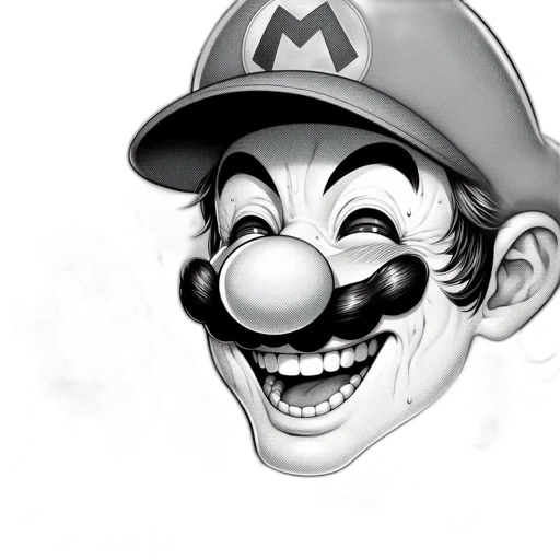 mask, face, hat, photorealistic transparent PNG cut-out