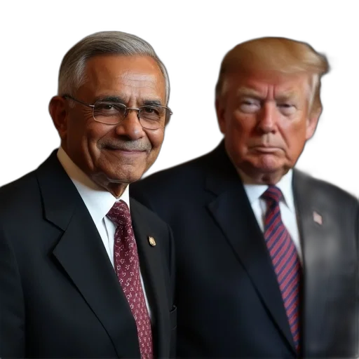 indian, president, secretary, pictured transparent PNG cut-out