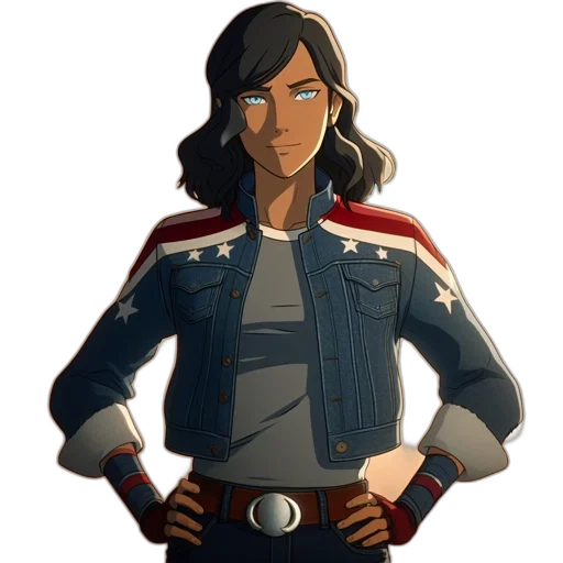 jacket, staff, weapon, concept art transparent PNG cut-out