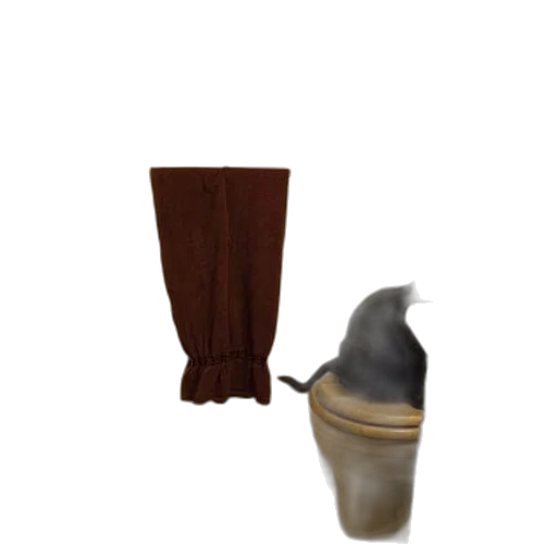hat, bottle, shoes, weapon transparent PNG cut-out